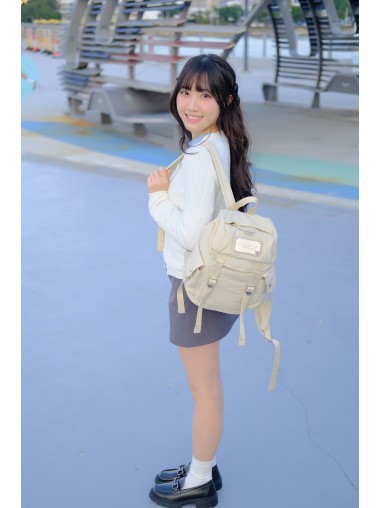 CHIOS CLUB - Backpack Mini  MS06/米白色
